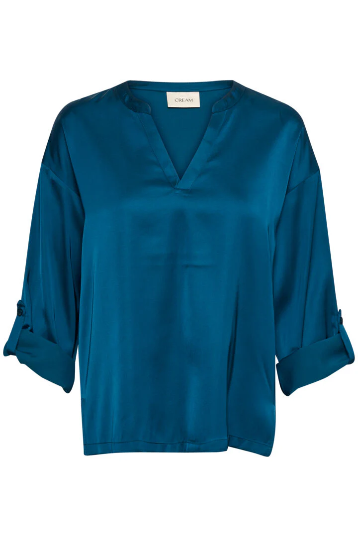 Blouse fluide satinée – Image 7