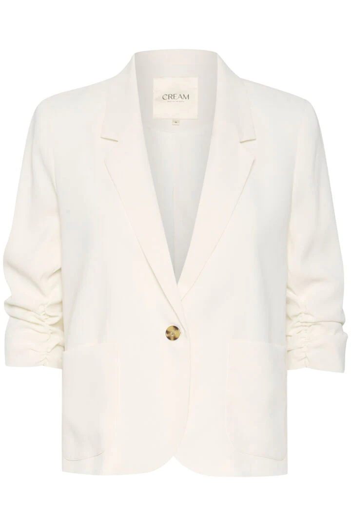 Blazer court avec manches trois-quarts de type accordéon – Image 9