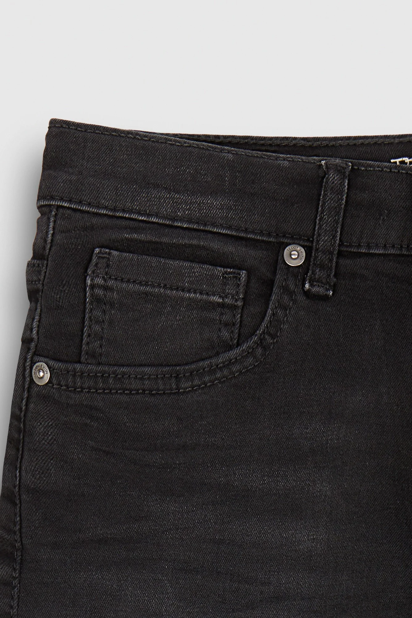 Jean coupe 5 poches SLIM BOY JR BLACK USED – Image 3