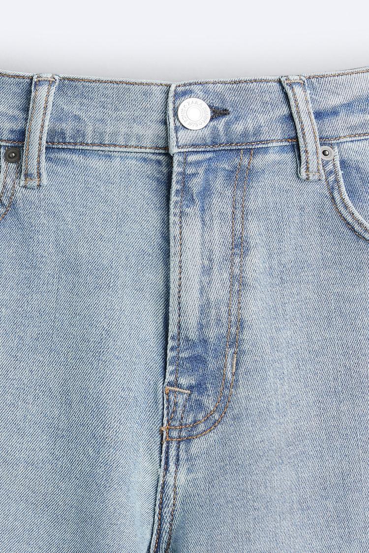 Jean coupe étroite - Bleu clair – Image 3