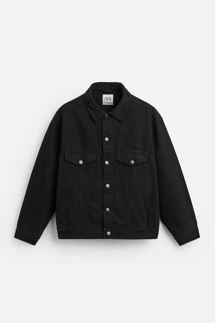 Veste en jean coupe carrée – Image 5