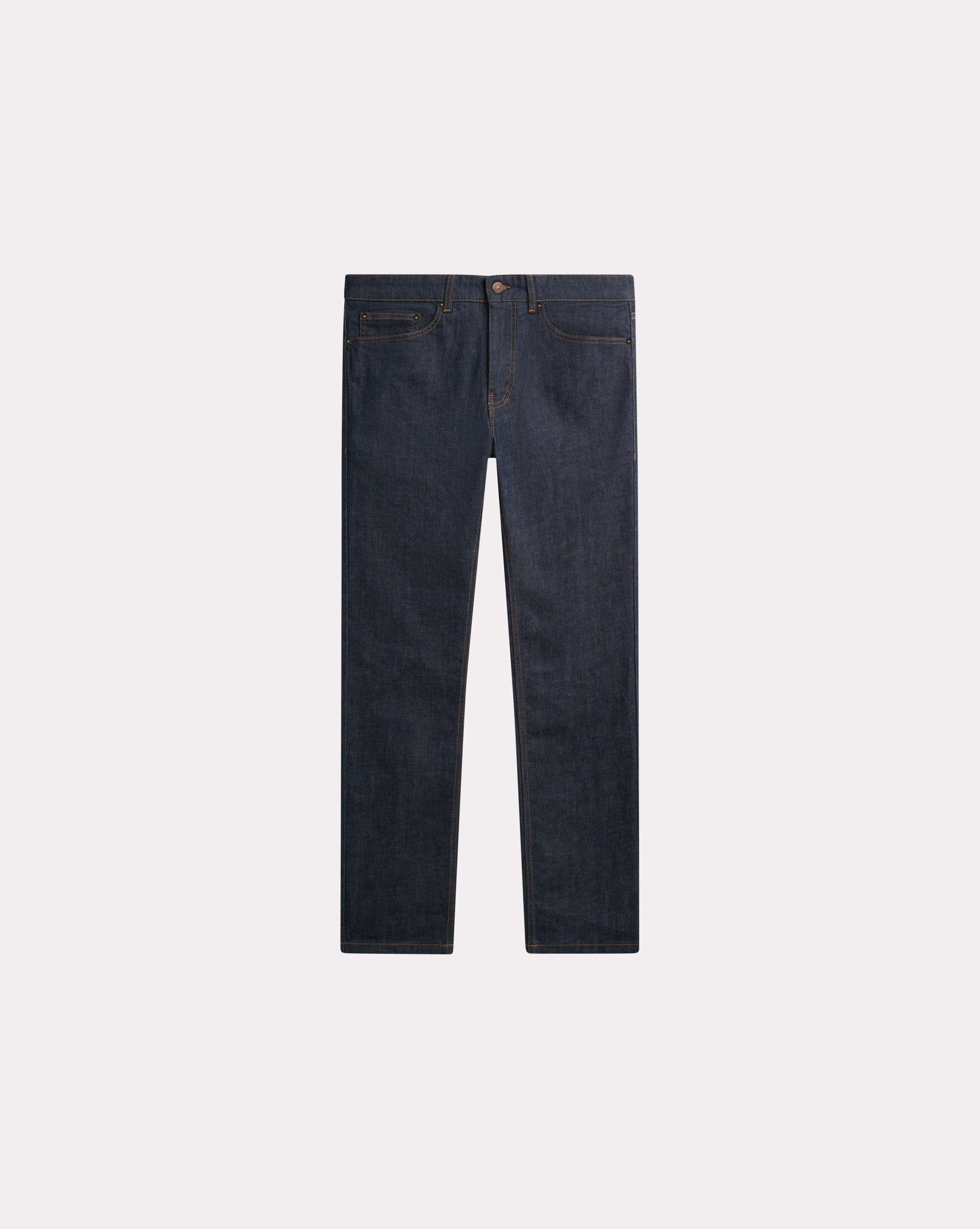 JEAN DENIM STRAIGHT BLEU MARINE – Image 2