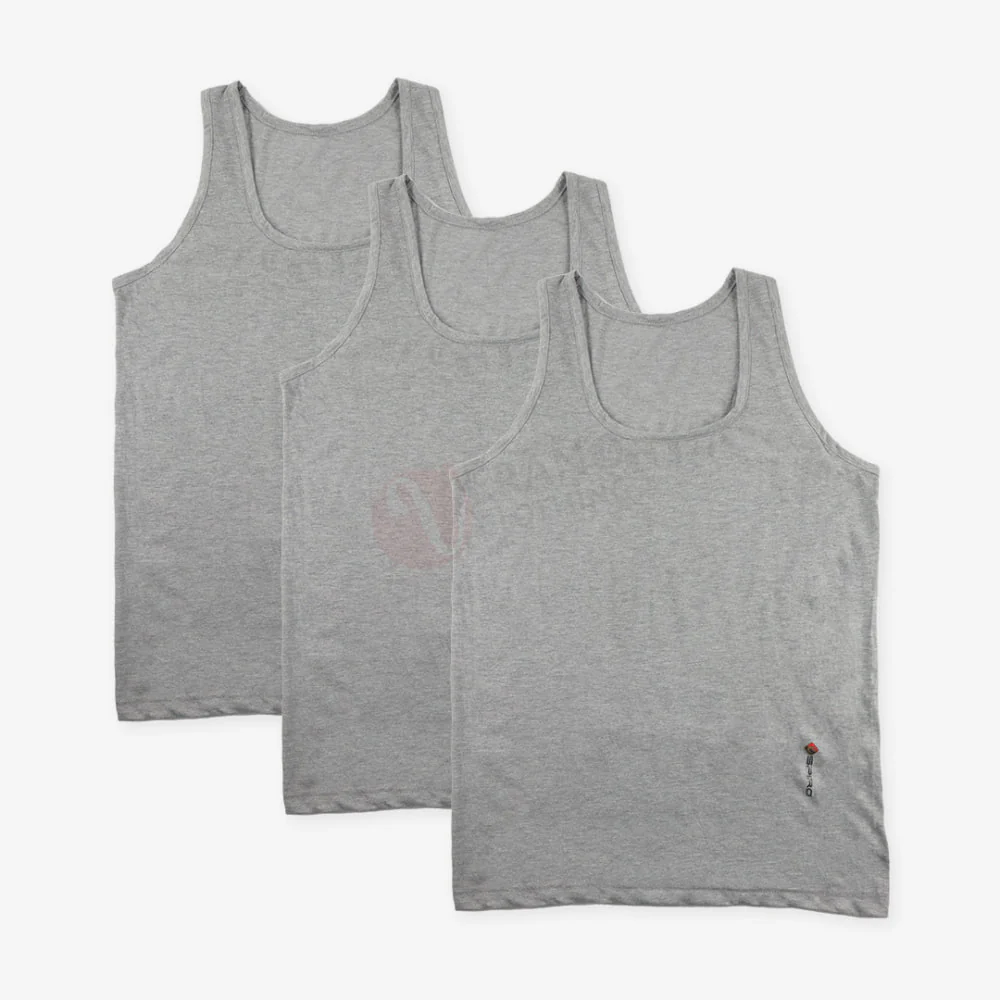 ESPIRO Lot 3 Débardeurs 100% Coton – Image 2