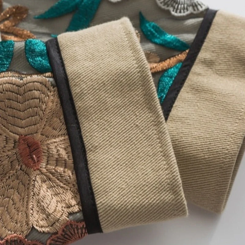 Blouson Brodé Fleurs – Image 6