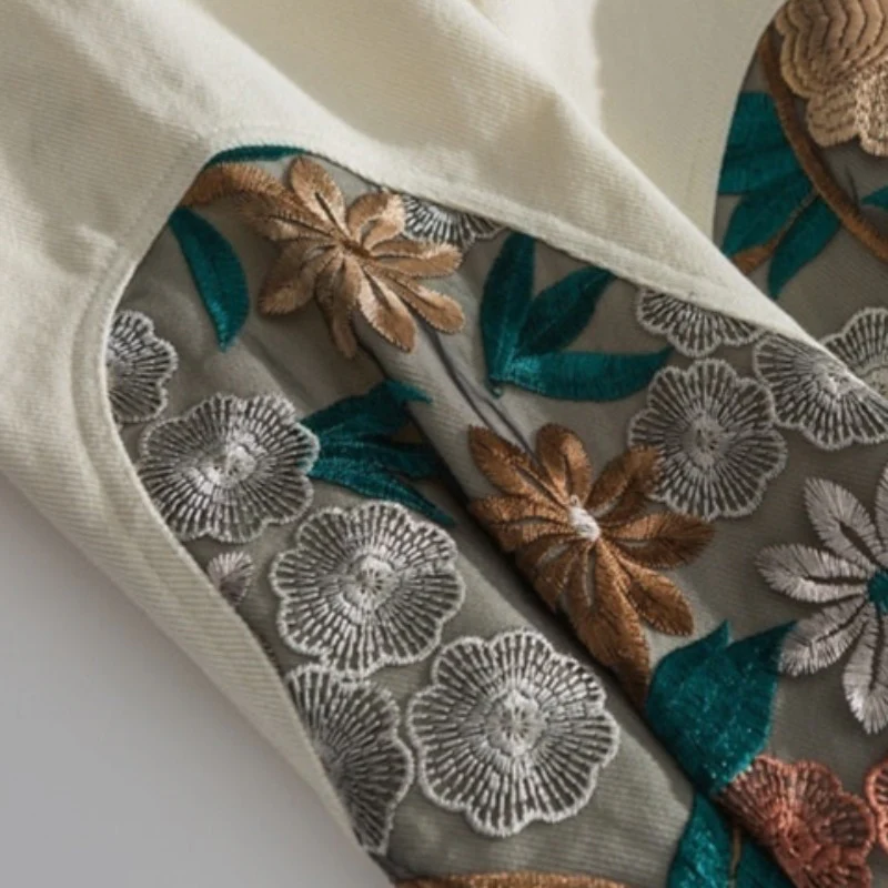 Blouson Brodé Fleurs – Image 8