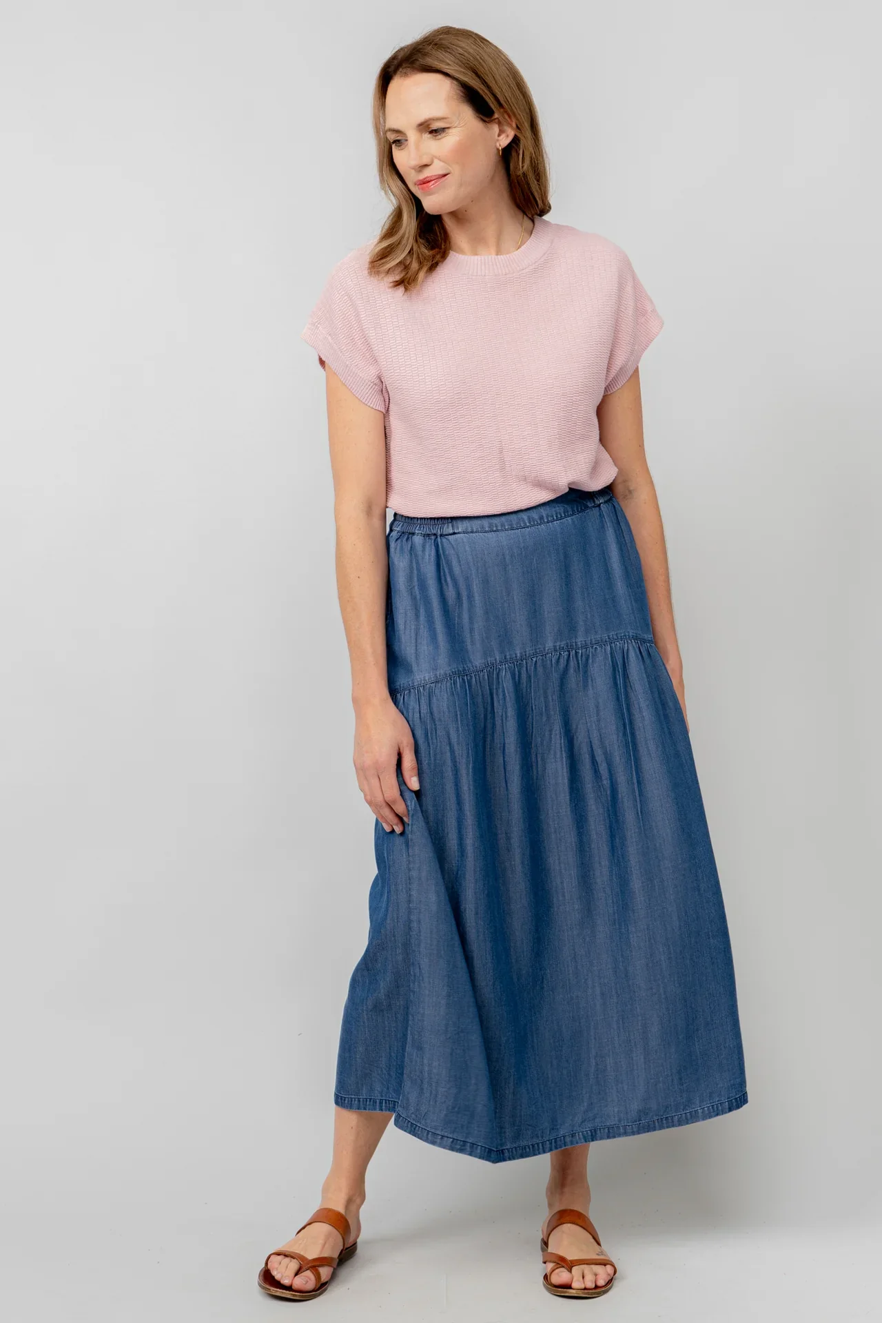 Jupe en denim souple Frances – Image 4