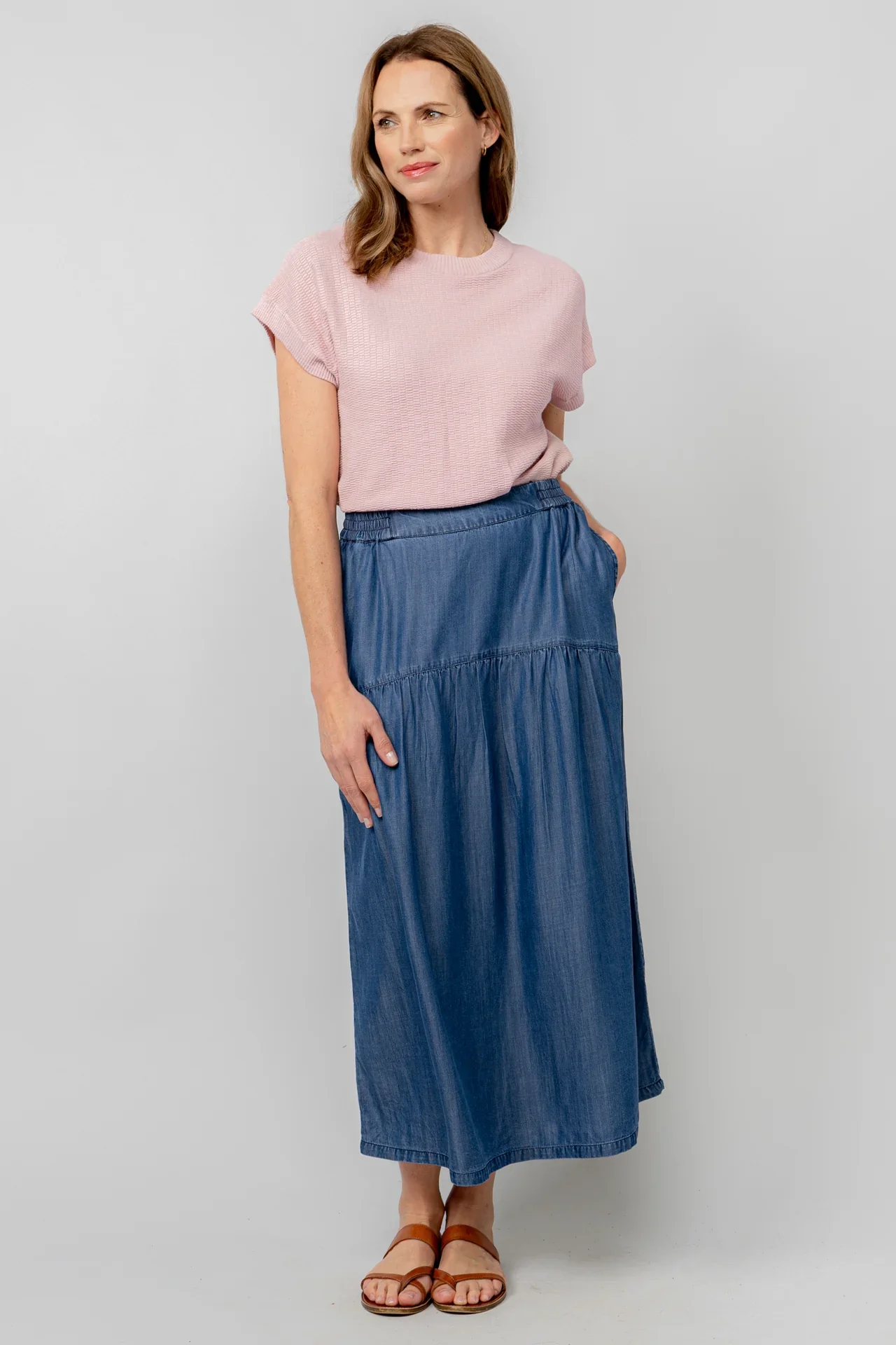 Jupe en denim souple Frances – Image 5