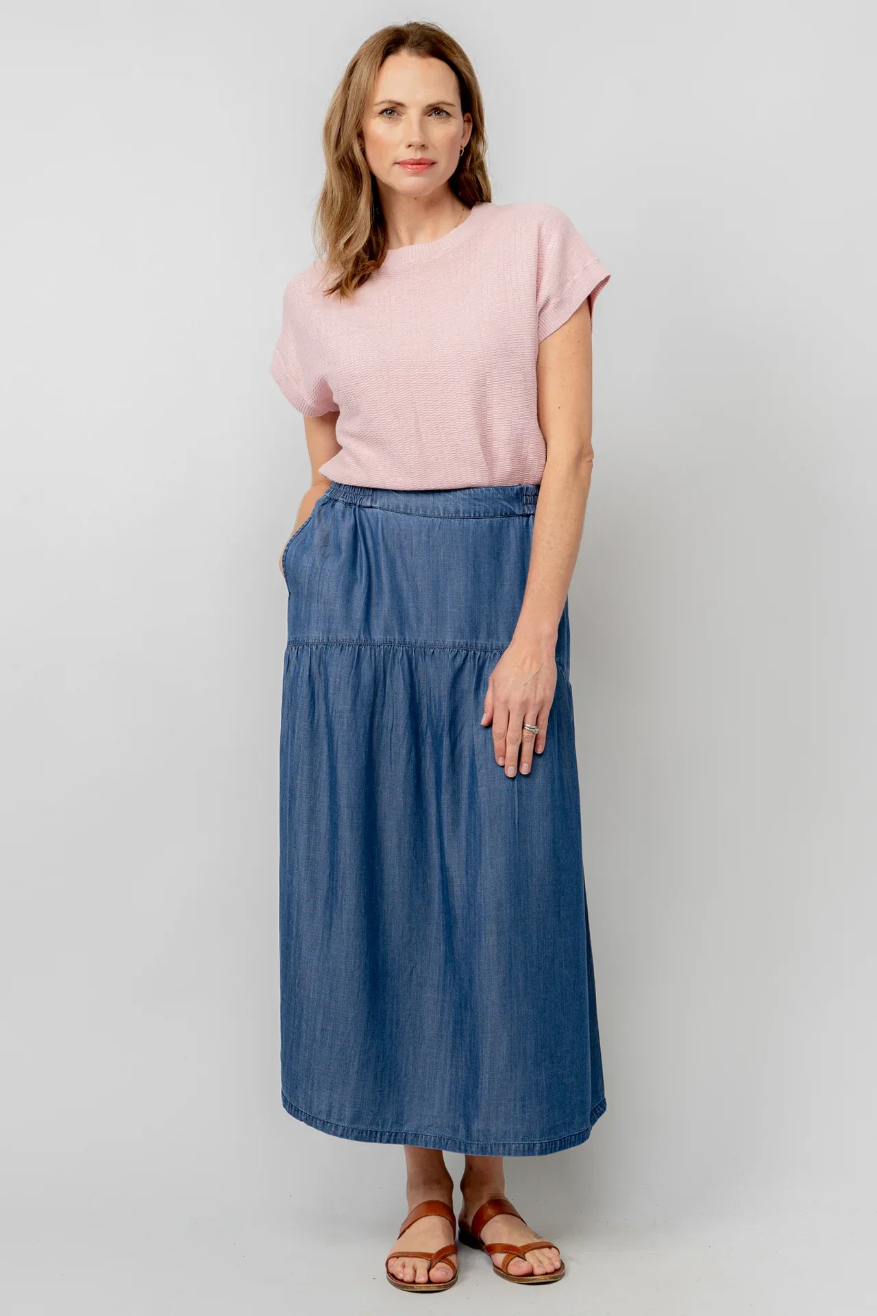 Jupe en denim souple Frances – Image 6