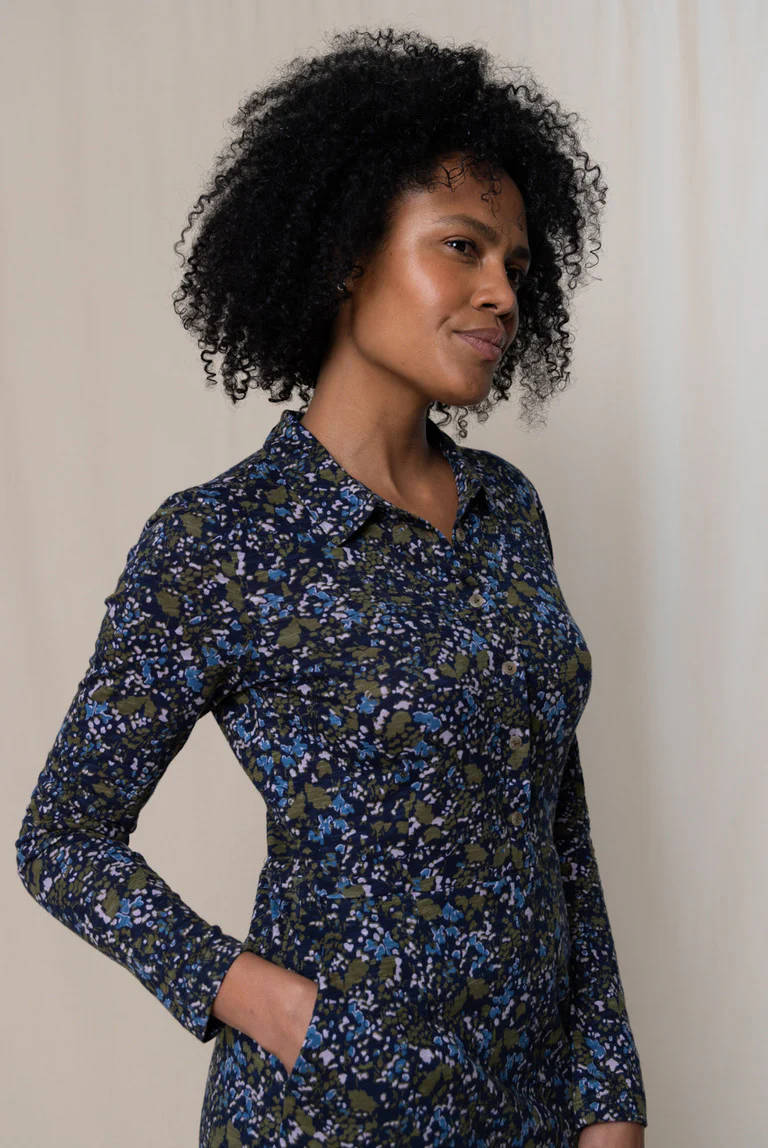 Robe chemise en jersey biologique – Image 2