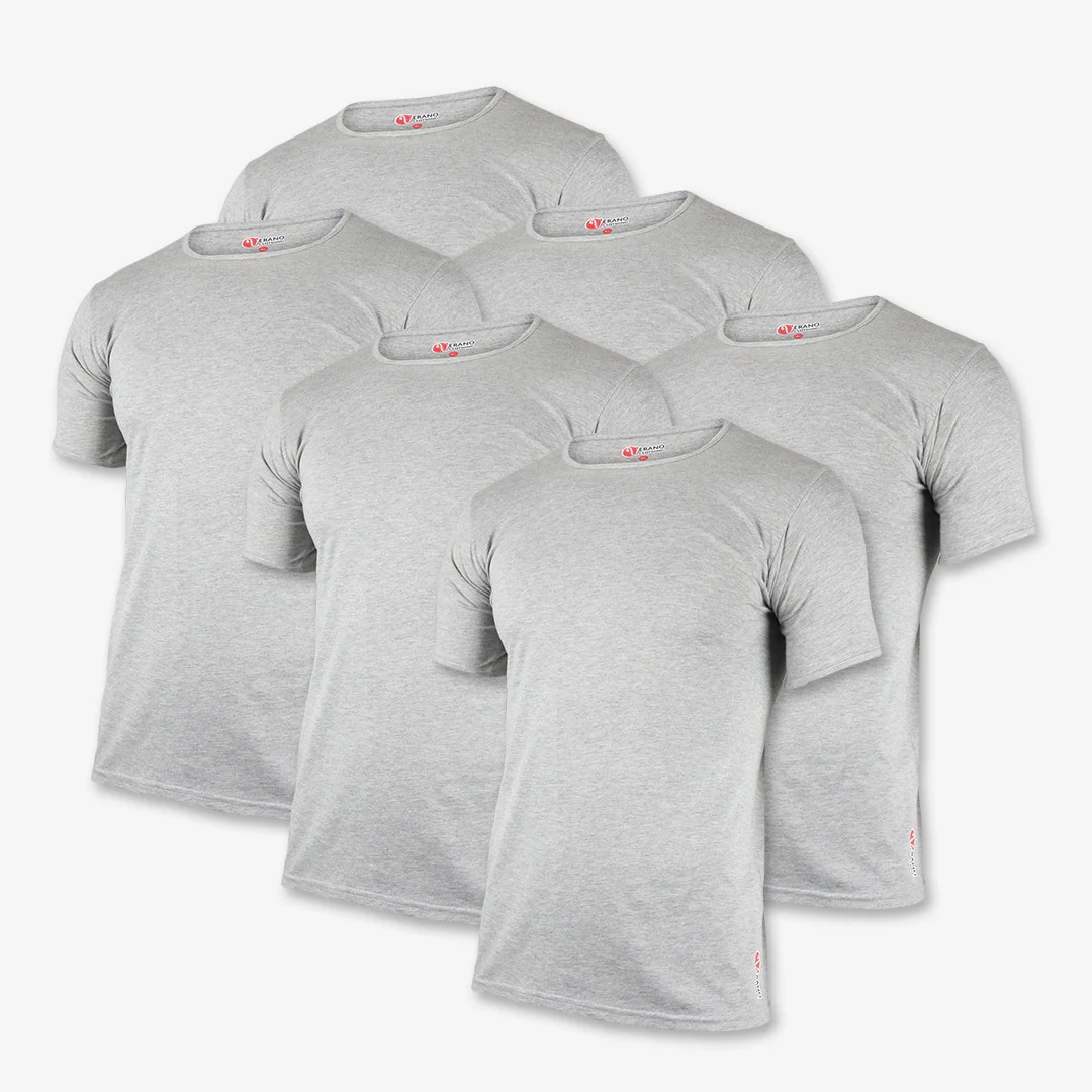 VERANO Lot 6 T-shirts 100% Coton – Image 2