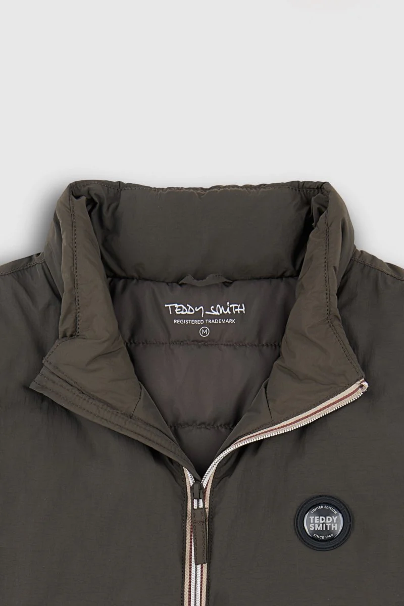 Blouson déperlant sans manches à capuche intégrée B-OLY RAVEN KAKI – Image 3