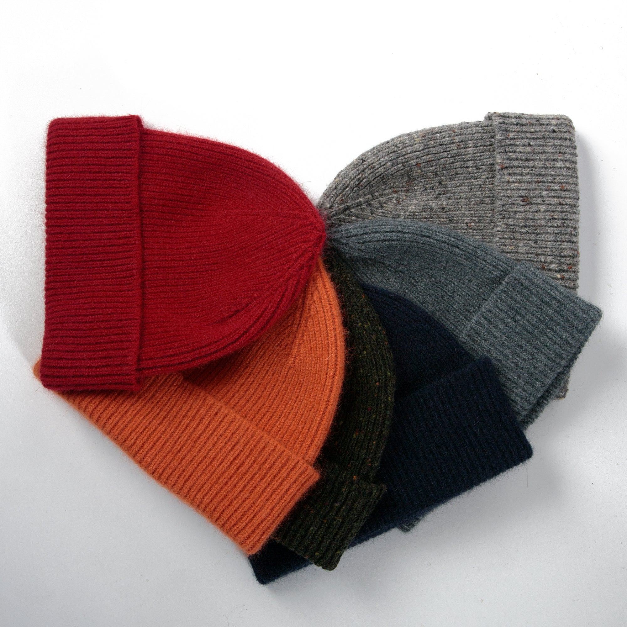 Bonnet Laine Vintage orange – Image 4