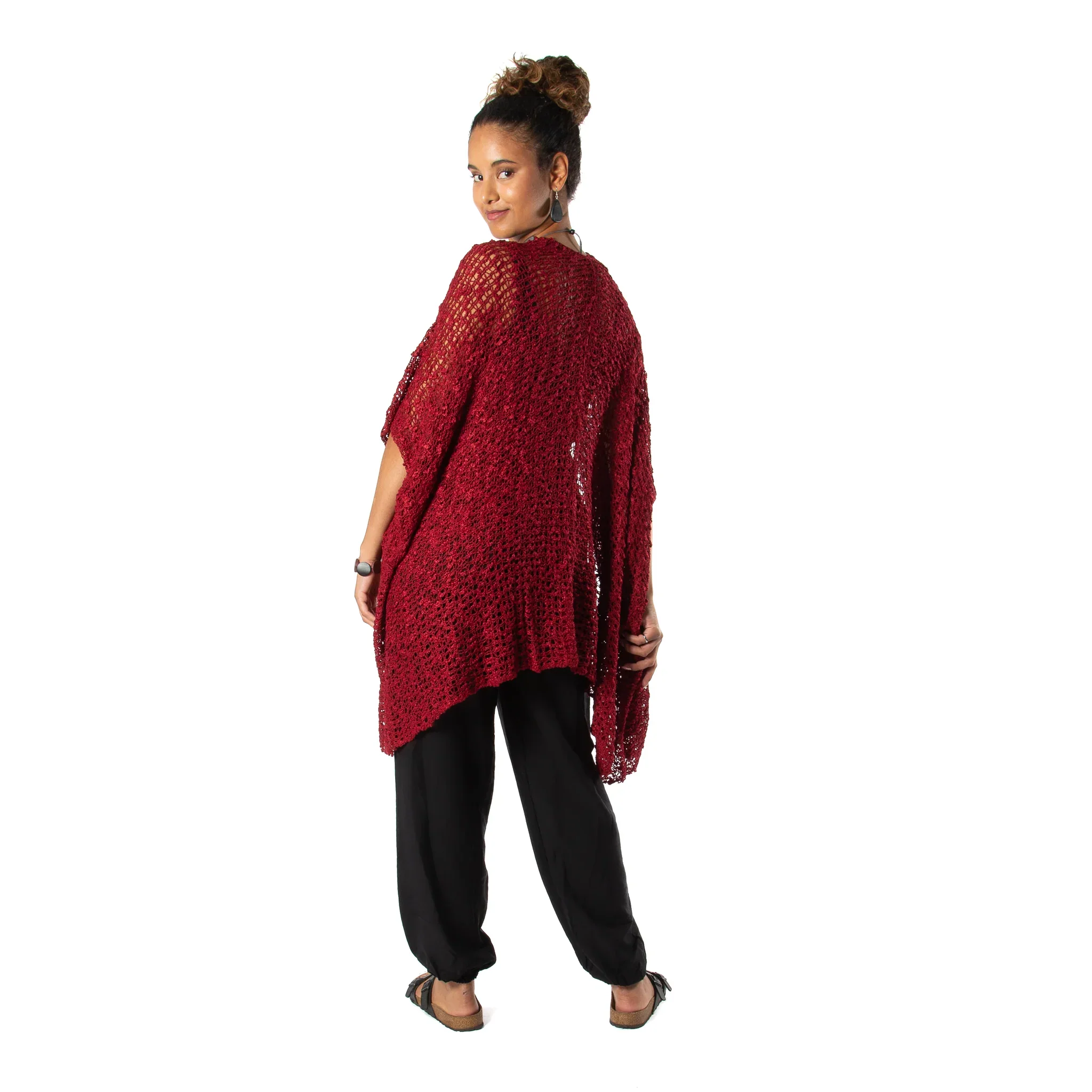 Cardigan en crochet popcorn – Image 8