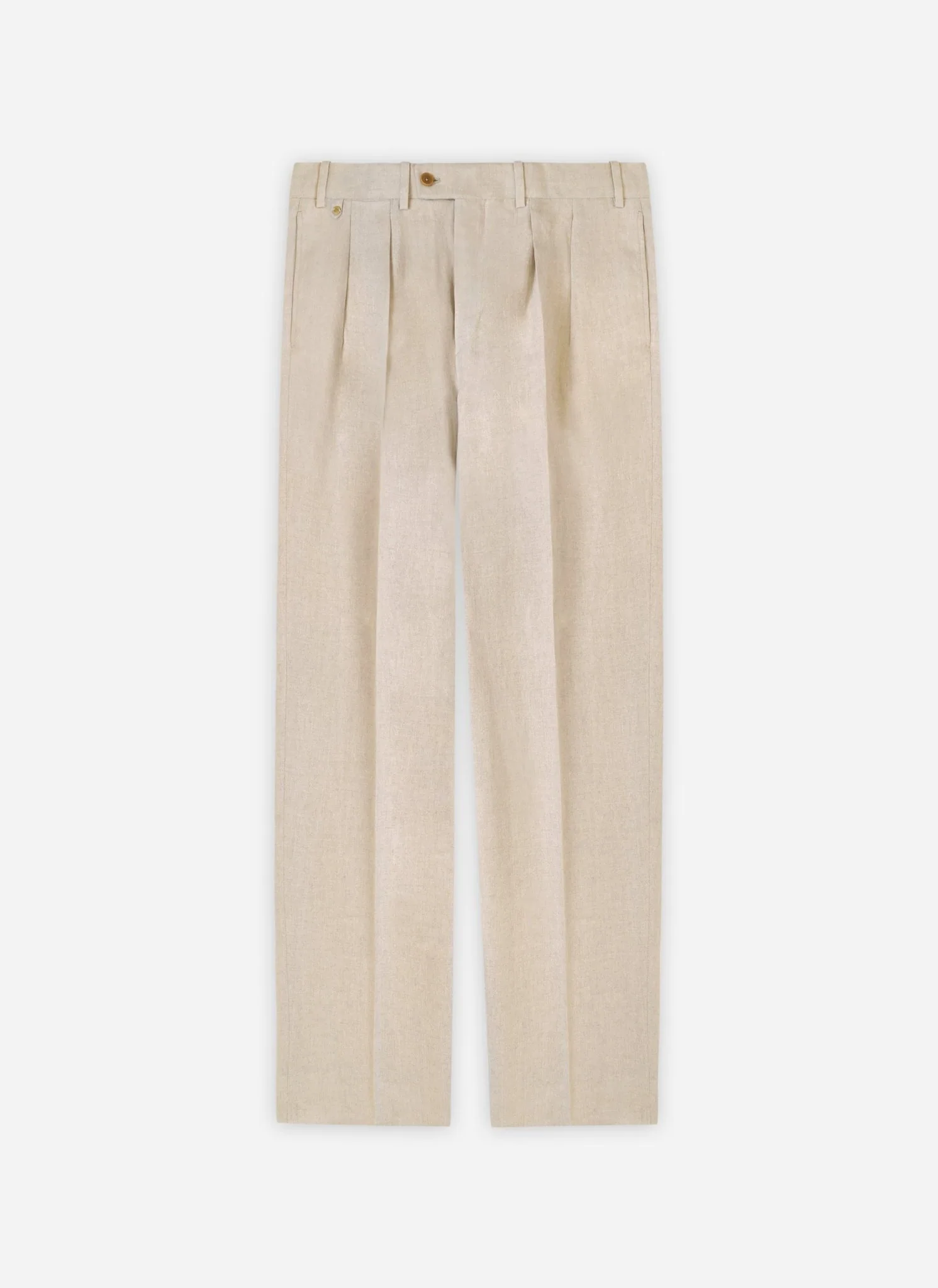 Pantalon Raspail J en lin naturel biologique – Image 4